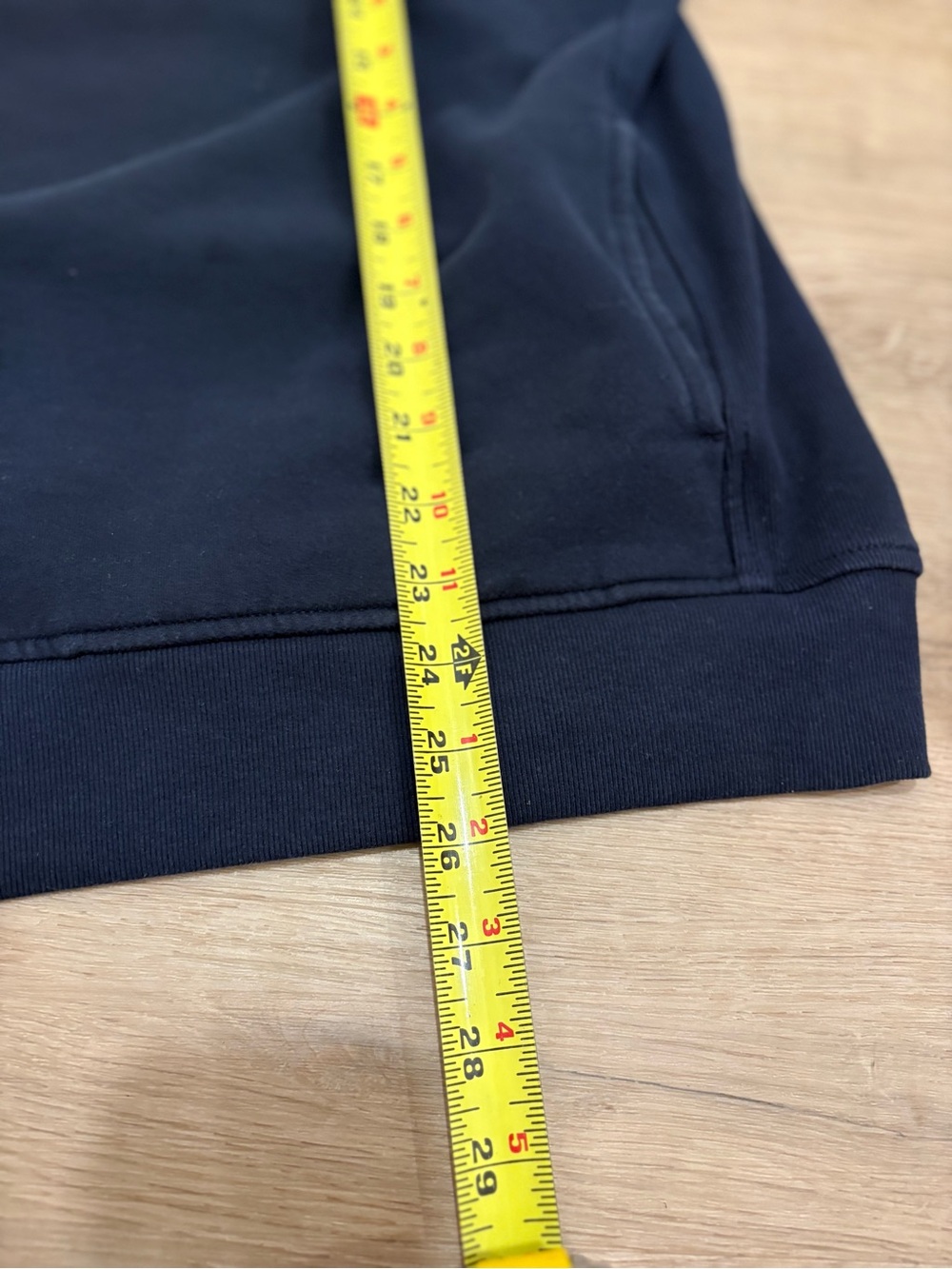Athleta Forever Fleece 1/4 Zip in Navy With Logo - Picture 10 of 10